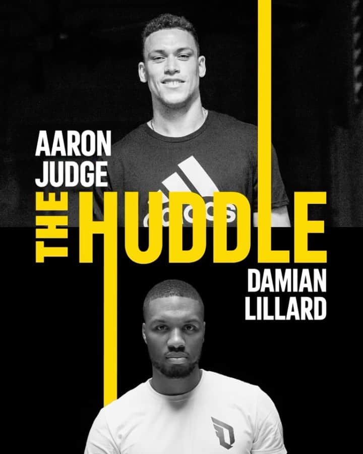 デイミアン・リラードのインスタグラム：「I’ll be on @adidas IG Live today with @thejudge44 at 4pm west coast/7pm eastern time. Tap in! /// #TheHuddle #HomeTeam」