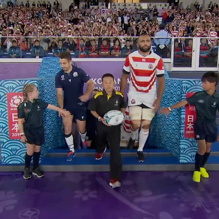 ラグビーワールドカップのインスタグラム