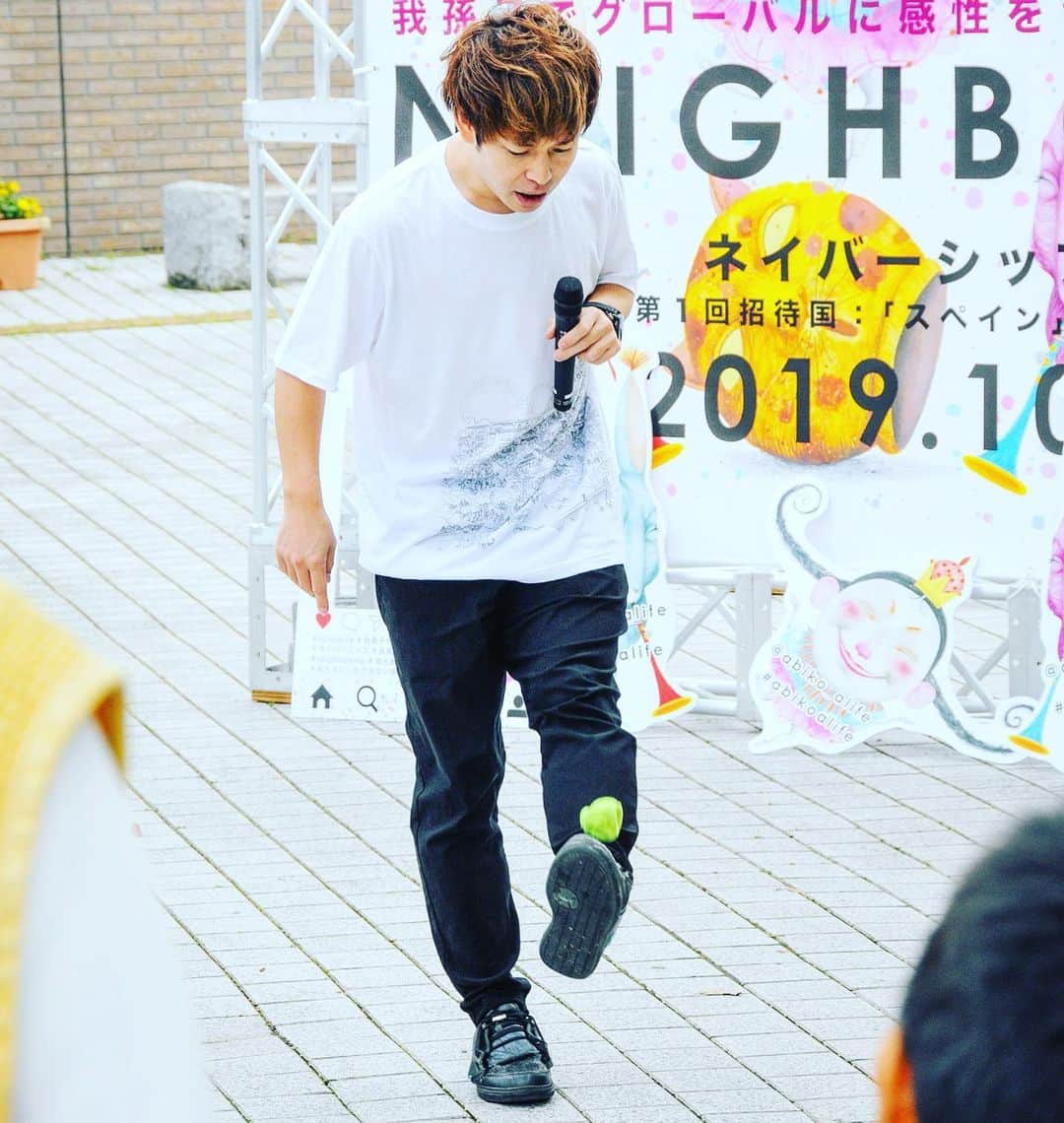 石田太志のインスタグラム：「I performed footbag at Chiba. It was great event and great staff! #footbag #taishiishida #soccer #follow #worldchampion #performance #performer #instagramer #hackysack #japan #chiba #abiko #event @abikoalife」
