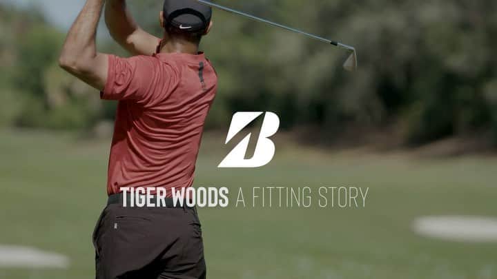 タイガー・ウッズのインスタグラム：「It’s always a pleasure to work with the best R&D team in the business at making golf balls. Check out episode 1 of Tiger Woods: A Fitting Story where @bridgestonegolf documented our time together designing the #NEWTOURB.」