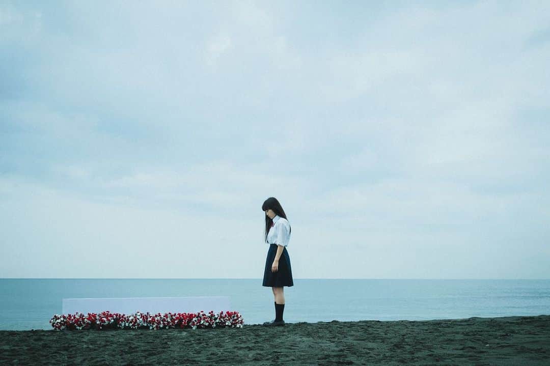 渡辺優奈のインスタグラム：「他にももっともっと良い写実があるんです！🥺💓 撮影現場とても好きでした。」