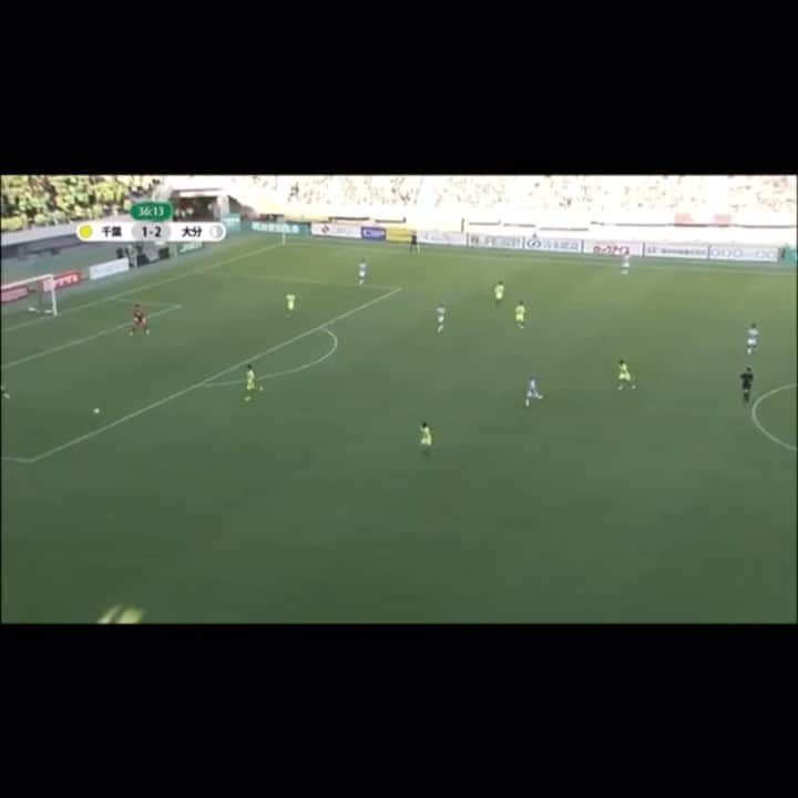 のインスタグラム：「さんぺーにアシストPART1 #大分トリニータ#10」