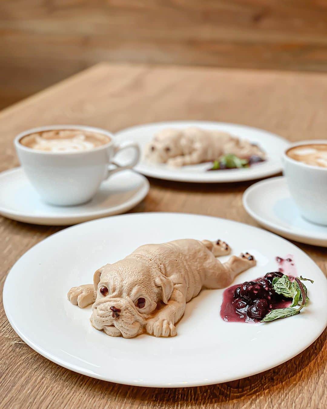 Yukicoさんのインスタグラム写真 - (YukicoInstagram)「‥ Have fun looking at 🐶♥️ ☞Nice to meet you👋🏻 . . It's a coffee-flavored Panakota dog. It's amazing quality✨✨✨✨ Let's enjoy watching it☺️❤️🐶 ‥‥‥‥‥‥‥‥‥‥‥‥‥‥‥‥‥‥‥‥‥‥‥‥‥‥‥‥‥‥‥‥‥‥ #osakacafe#love#swag#cafemiru#sweets#dessert#instacafe#instafood#cafestagram#food#교토#교토카페#일상##먹스타그램#맛집#카페#카페투어#카페스타그램#점심시간#점심#맛집#먹방#犬バカ部#ワンコ#大阪グルメ#天王寺カフェ#大阪カフェ#大阪スイーツ#ワンナコッタ#喫茶パールズ」4月9日 16時15分 - yukicolifecom
