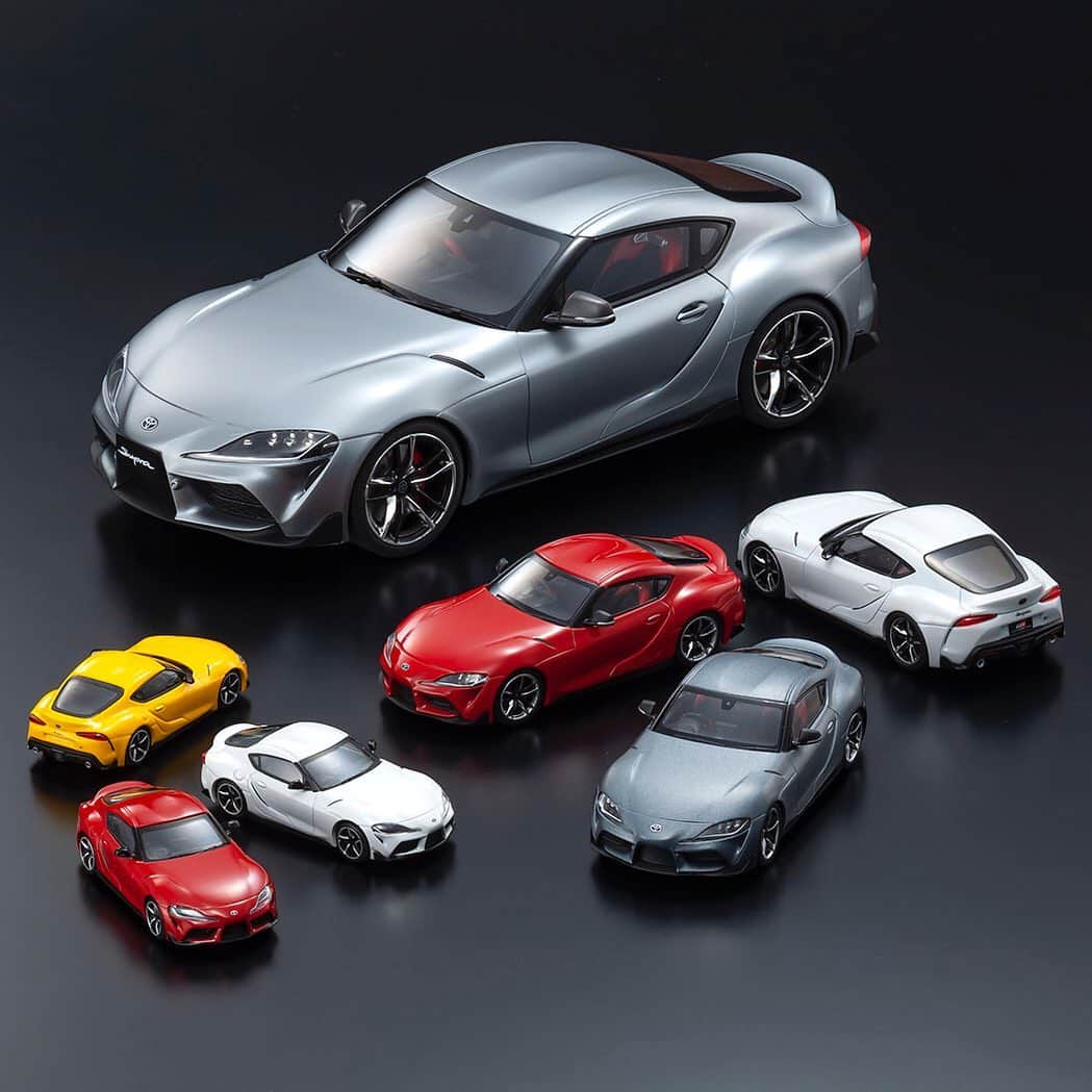 のインスタグラム：「. 1/18 Resin Model 1/43, 1/64 Die Cast Model Toyota Supra #kyosho #kyosho64 #diecast #toyota #grsupra #supra #a90 #164scale #164diecast #kyosho64 #gazoo #gazooracing #a90supra #toyotagazooracing #jdm #amazingcar #京商 #京商ミニカー #トヨタ #トヨタスープラ #スープラ #トヨタスープラa90 #ミニカー #ミニカーコレクション www.kyosho.com」