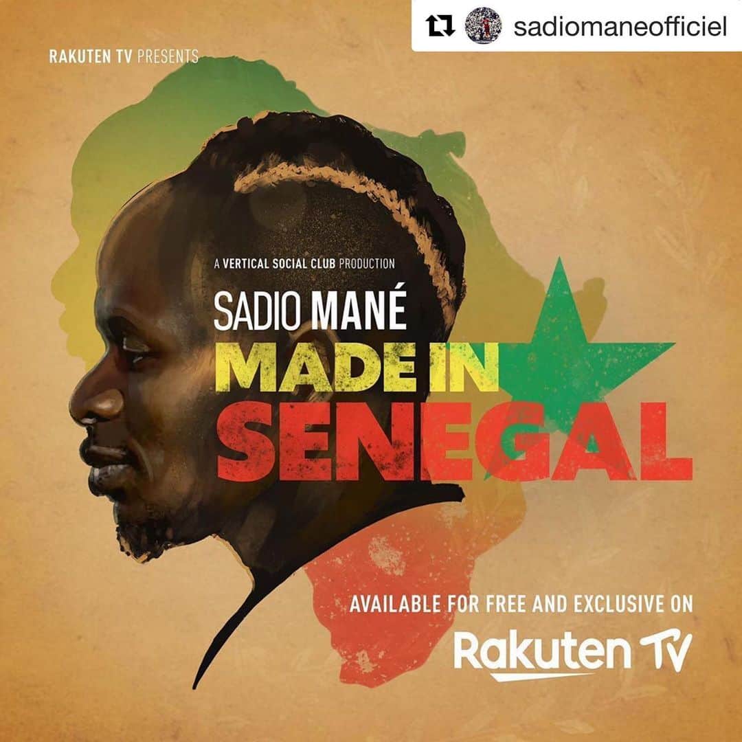 リヴァプールFCさんのインスタグラム写真 - (リヴァプールFCInstagram)「Turning dreams to reality ❤️ This is Sadio’s story ✊ #Repost @sadiomaneofficiel ・・・ The day is here! My documentary "Made In Senegal" is now available to watch exclusively and for free in Europe on @rakutentv and check the link in my bio for further ways of distribution. I am excited and humbled to share with you my story, I hope you will enjoy it ⚽ #madeinsenegal」4月9日 18時31分 - liverpoolfc