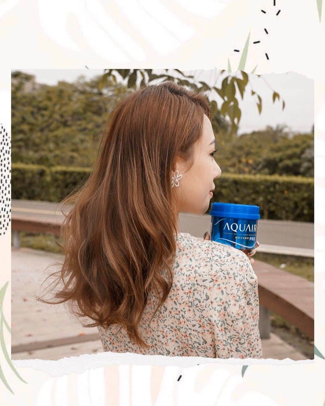 紀卜心さんのインスタグラム写真 - (紀卜心Instagram)「最近用到心目中No1的髮膜 #阿葵亞瞬效水光髮膜  我會接觸到阿葵亞是因為看到喬喬是代言人!!﻿ 立馬被超美廣告跟她的柔順髮質 還有滿滿的水波光給吸引👀﻿ ﻿ 這罐髮膜真的很不錯👍一試成主顧 ﻿ 它是 #日本專為台灣研發 他添加了八大美容精華成分，讓我們護完髮能夠讓頭髮柔順外還能蓬鬆不塌～難怪又號稱 #0重力修護髮膜﻿ 其中含有檜木精萃，讓頭皮維持油水平衡外、這樣的輕盈感完全就是我想護出來的感覺啊!!!味道也很香！洗完會一直想聞自己的頭髮😆😆﻿ 重點這瓶不粘膩很好沖洗，不擔心頭髮要沖很久才能沖乾淨 ﻿ 現在懶在家也能輕鬆擁有清爽柔順又蓬鬆的水波光秀髮囉✨﻿ ﻿ #阿葵亞#瞬效水光髮膜#超清爽#超柔順#好沖洗﻿」4月9日 19時52分 - eatzzz7