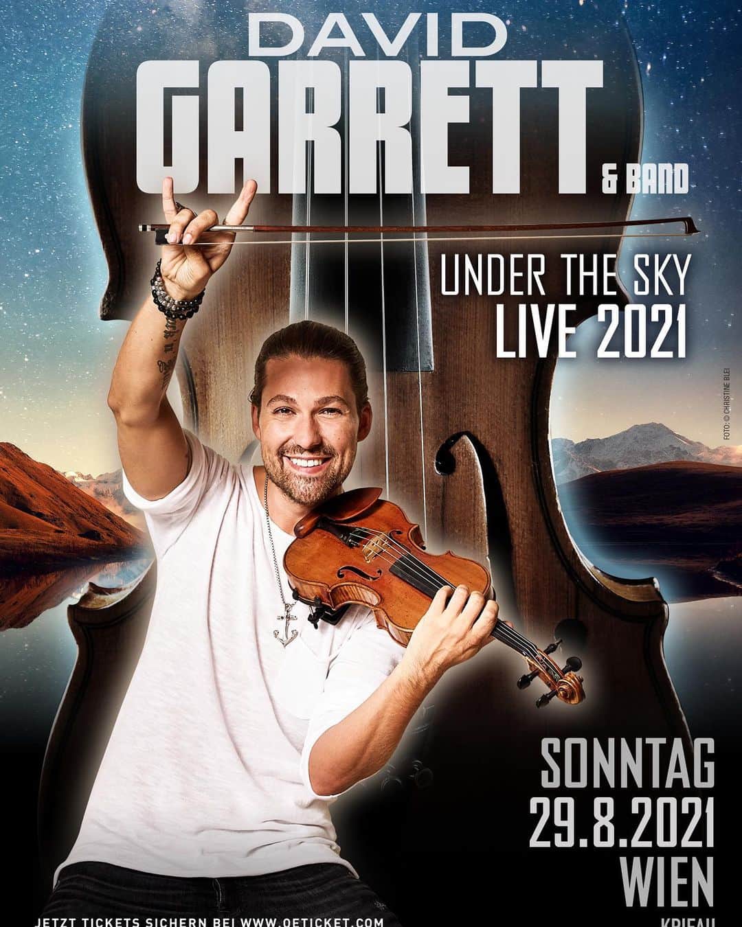 デイヴィッド・ギャレットさんのインスタグラム写真 - (デイヴィッド・ギャレットInstagram)「Wie kommen zurück nach Wien und spielen für euch ein weiteres Open Air Konzert - Under the Sky am 29. August 2021 in der Krieau. We‘re coming back to Vienna for another Open Air concert - Under the Sky on 29th August 2021!  Tickets are on sale now: https://www.oeticket.com/event/david-garrett-band-under-the-sky-live-2020-krieau-wien-12880143/ #vienna #wien #krieau #davidgarrett #tour #band #live #openair」4月9日 21時22分 - davidgarrettinsta