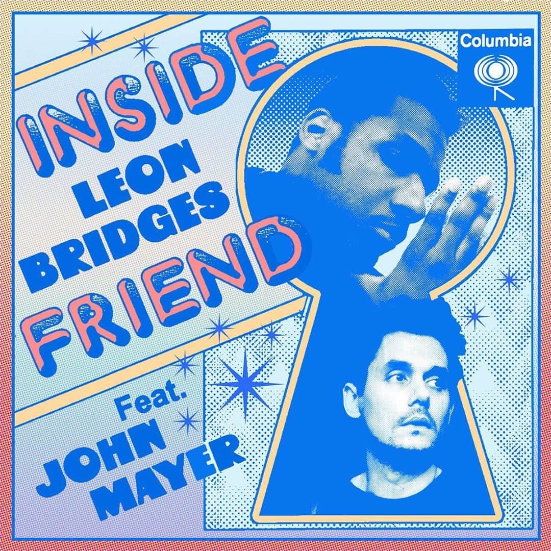ジョン・メイヤーのインスタグラム：「You can be my inside friend, tonight at midnight. New single backing up the great  @leonbridgesofficial 🏠 #insidefriend」