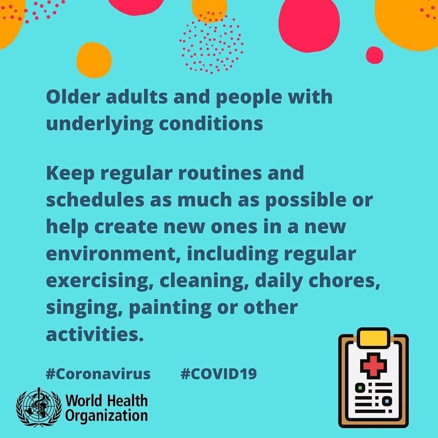 グッチさんのインスタグラム写真 - (グッチInstagram)「Gucci supports the World Health Organization @who on fighting #COVID19. For older adults and people with underlying conditions: Be prepared and know in advance where and how to get practical help if needed, like calling a taxi, having food delivered and requesting medical care. Keep regular routines and schedules as much as possible or help create new ones in a new environment, including: regular exercising, cleaning, daily chores, singing and painting. Learn simple daily physical exercises you can perform at home.  We Are All in This Together #GucciCommunity #StaySafe #FlattenTheCurve Join with us and donate now to our crowdfunding campaigns through swiping up on our Stories: the @unfoundation’s Covid-19 Solidarity Response Fund in support of the World Health Organization—through the Donate Sticker, and locally with @intesasanpaolo's #ForFunding campaign which supports the Italian Civil Protection Department #DipartimentoProtezioneCivile. @alessandro_michele」4月10日 7時21分 - gucci