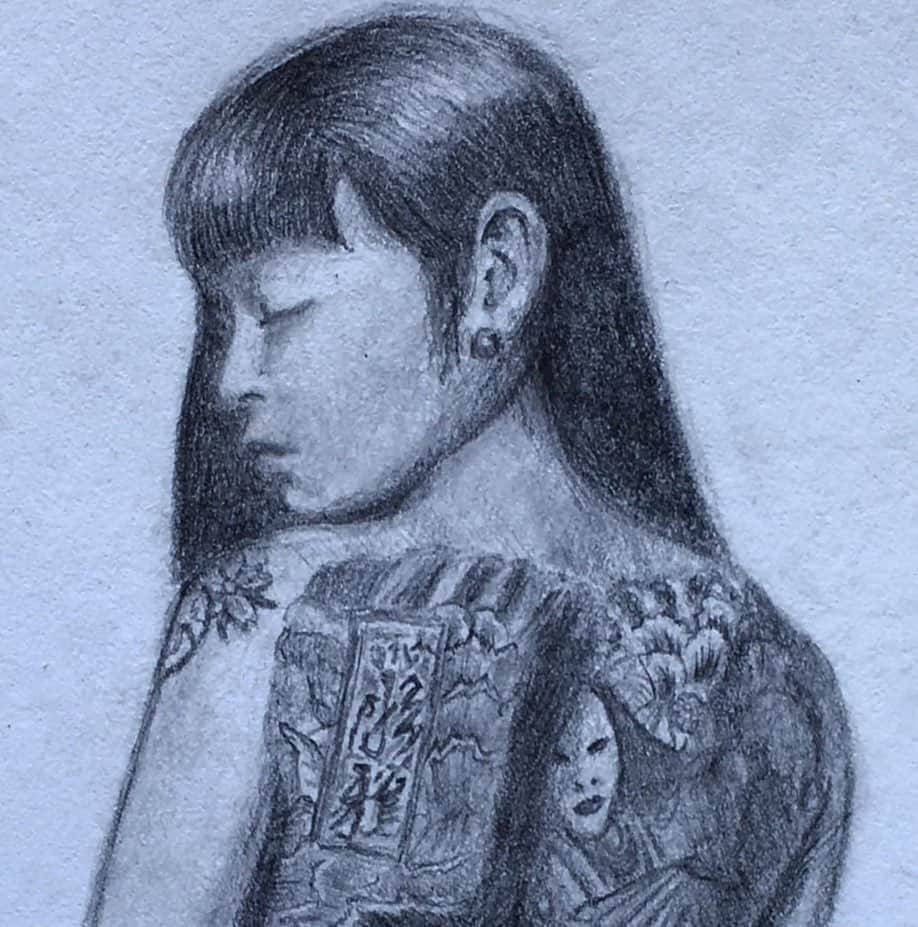 松田ゆう姫さんのインスタグラム写真 - (松田ゆう姫Instagram)「#Repost  @adriano.soldout  #drawing #disegno #art #modella #figuredrawing #pencil #orenz #graphite #pencildrawing #model #japanesegirl #tattoo #tattoogirl #tattoomodel #japanesetattoo #asiangirl #blackandwhite #drawingreference #tattoomodel」4月10日 12時28分 - yu________k1