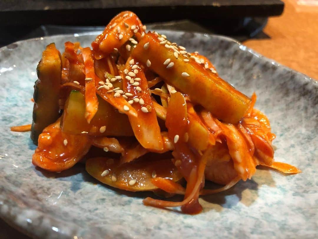 大沢文也さんのインスタグラム写真 - (大沢文也Instagram)「美味しかったぁ〜 と言っても2週間前の焼肉だけど。  #焼肉 #焼き肉 #やきにく #ヤキニク #yakiniku #サガリ #上ハラミ #上タン #上タン塩 #グルメ #肉好きな人と繋がりたい #肉しか信じない」4月10日 15時15分 - fumifumi_k1