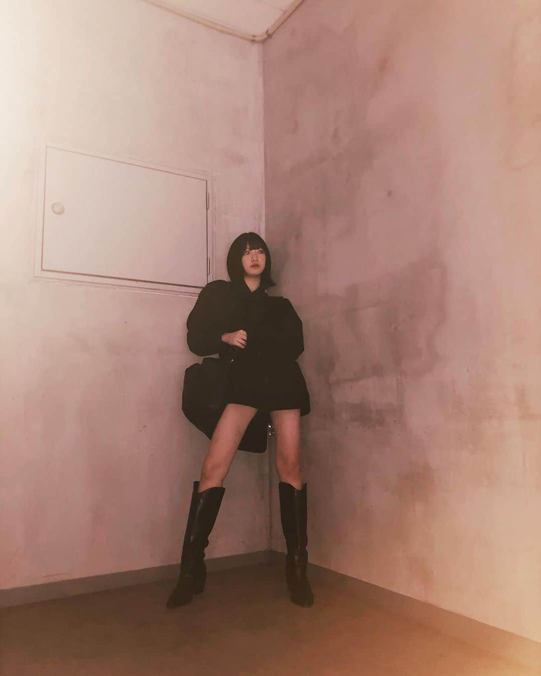 吉田凜音のインスタグラム：「👽👽前の」