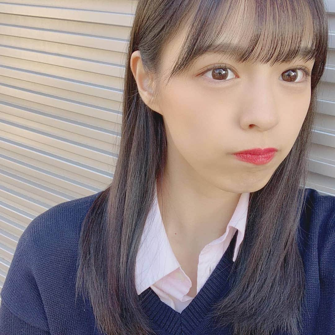 檜山奈南果さんのインスタグラム写真 - (檜山奈南果Instagram)「. ちゃんと3年生になれました❕ jk頑張る楽しむ💍 . . #instalike#instagood#l4l #ljk」4月10日 16時58分 - nanaka_hiyama_official