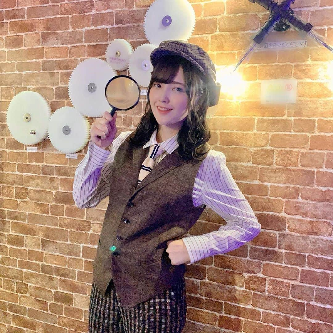 鬼頭明里さんのインスタグラム写真 - (鬼頭明里Instagram)「本日4月10日（金）発売の「声優グランプリ」の連載企画「鬼頭明里のきっとうまくいく」では、脱出ゲームに挑戦！探偵姿でやる気は満々🔍果たして、うまくいったのでしょうか？ 本誌でもご覧になれますので、ぜひチェックしてください✨ （外出が難しい方は、オンラインでご購入くださいね！） #鬼頭明里 #声優グランプリ  #脱出ゲーム #さて無事に脱出できたのでしょうか…」4月10日 17時19分 - kitoakari_staff