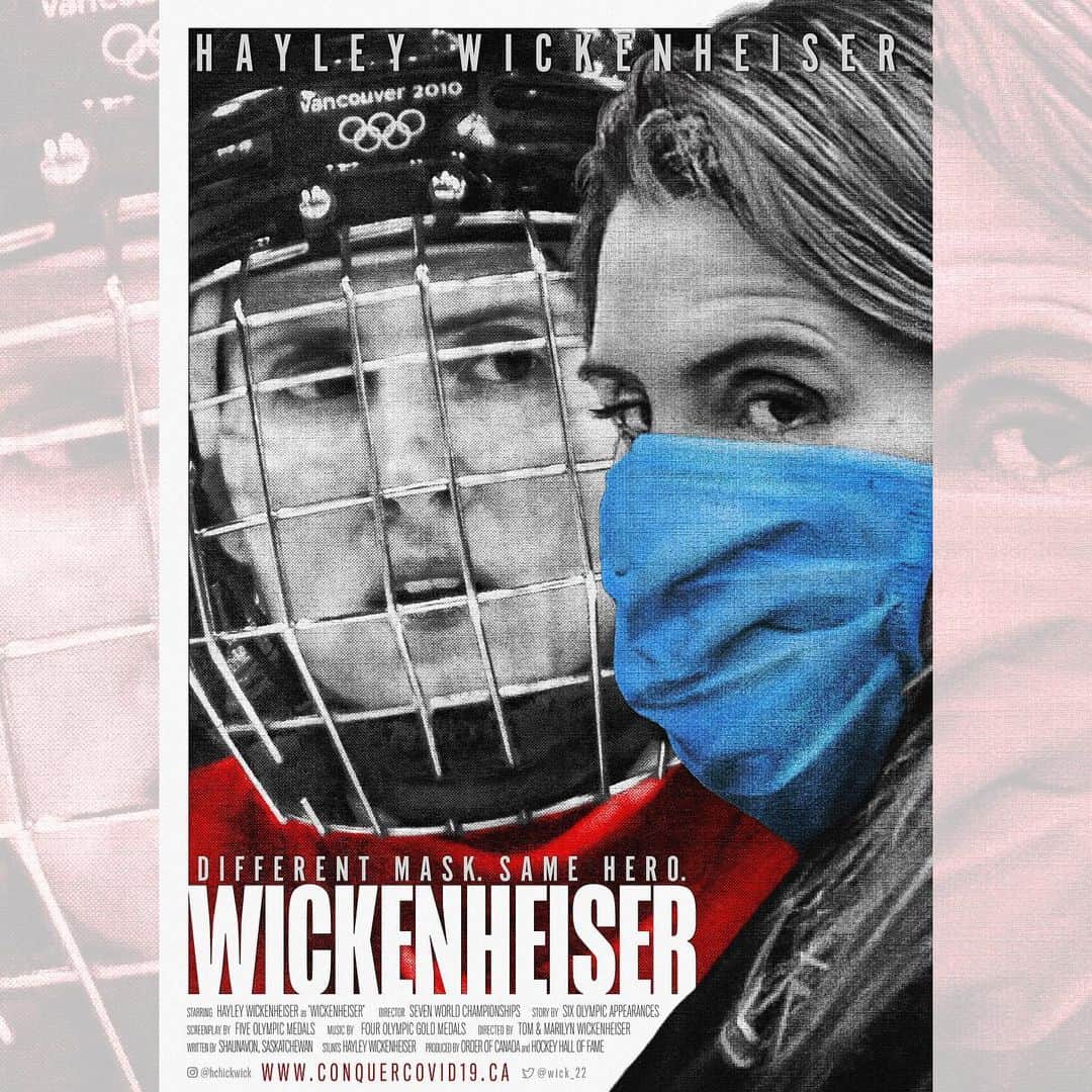 ライアン・レイノルズさんのインスタグラム写真 - (ライアン・レイノルズInstagram)「Hayley Wickenheiser is not only one of Canada’s greatest hockey players, she’s also a healthcare professional. Tomorrow, join Hayley and the @conquercovid19ca team from 9 to 5 for a vital PPE drive in Toronto. [XYZ Storage, 459 Eastern Ave.] ANYONE with N95, 8210 and 9210 masks to spare, bring them by. It’s not just hospital staff, but also cops, paramedics, grocery store workers, and a ton of others putting their asses on the line every day. Also, bring jokes. Those are in short supply too. If you can’t bring jokes, put them below in the comments. And thank you. 🇨🇦💪 @hchickwick Thanks @mutant101 for the art! #conquercovid19」4月11日 3時23分 - vancityreynolds