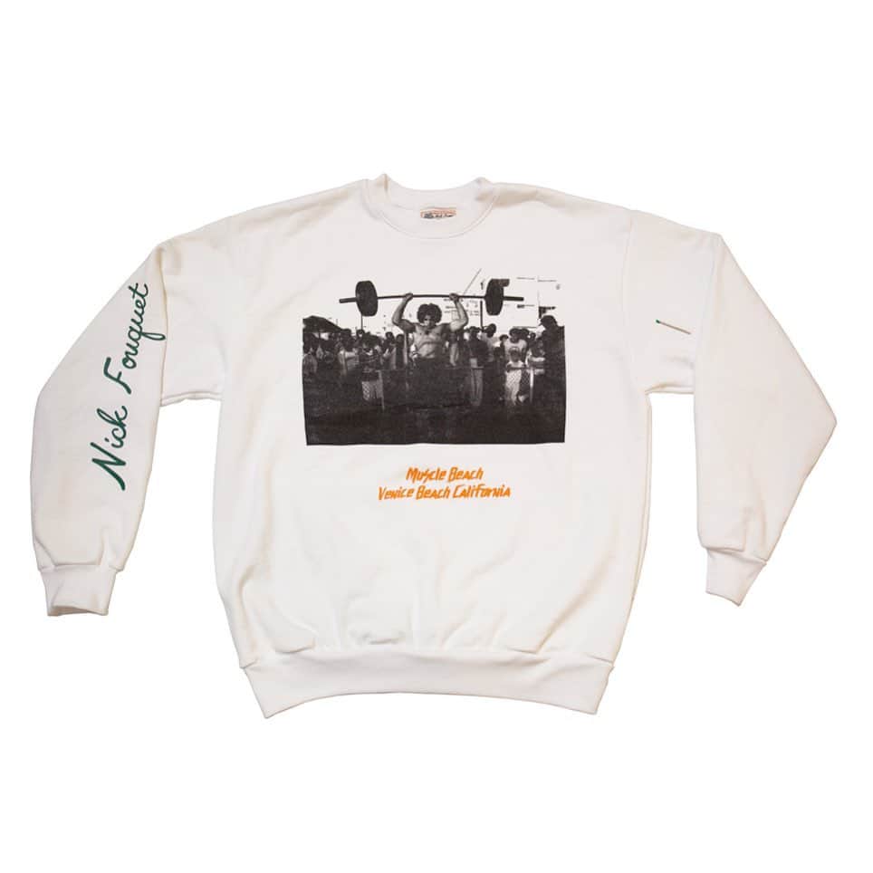 Nick Fouquetのインスタグラム：「🌴 LA Tough 🌴 Muscle Beach Sweatshirt Online store」