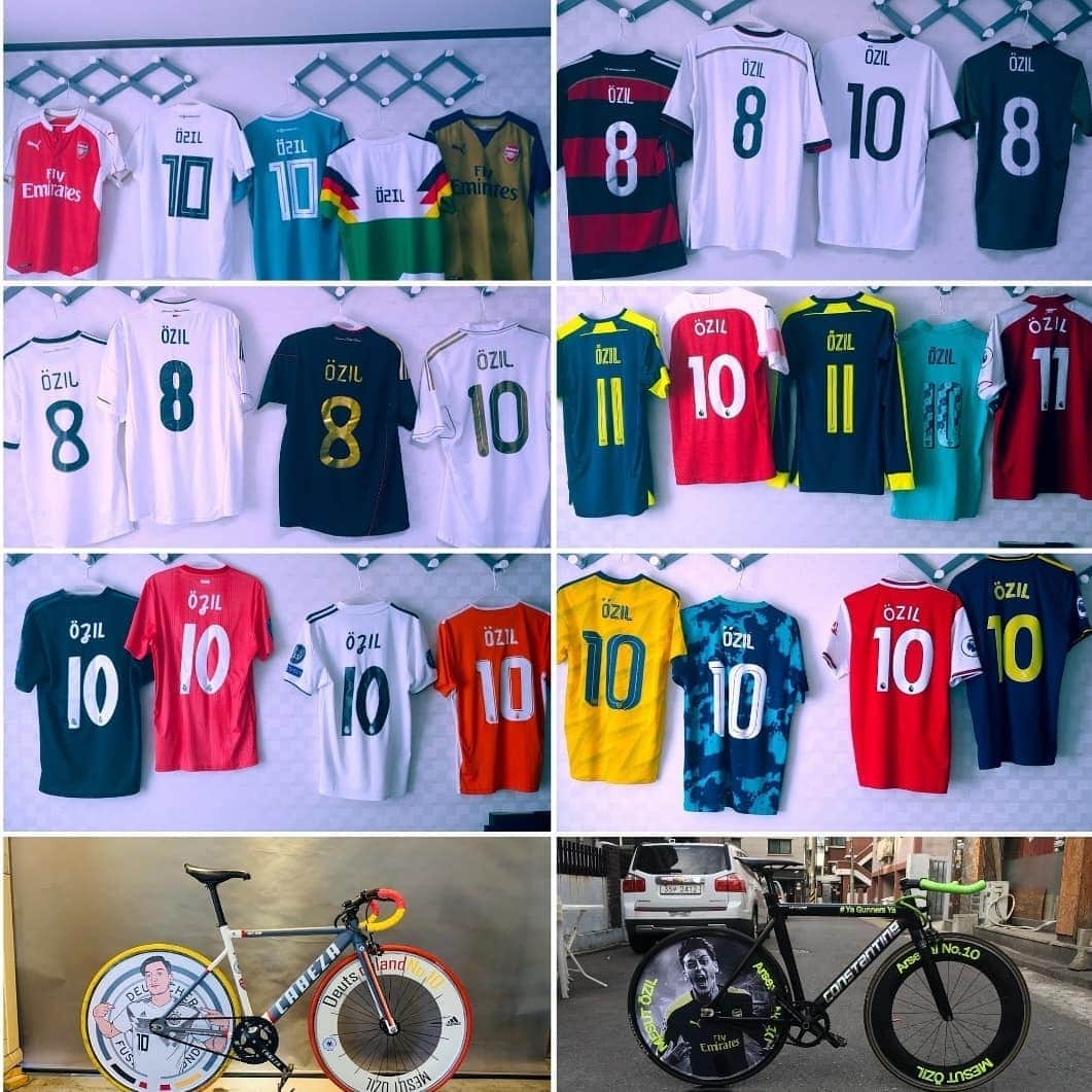 メスト・エジルのインスタグラム：「Thanks to everyone for taking part into my #stayathome jersey challenge 🙌🏼 I already received over 1.000 pictures and videos. ❤ Looking forward to more content via PM or story tag! You can win an invitation to my box at the Emirates. #3daysleft #M1Ö #StayHomeSaveLives」