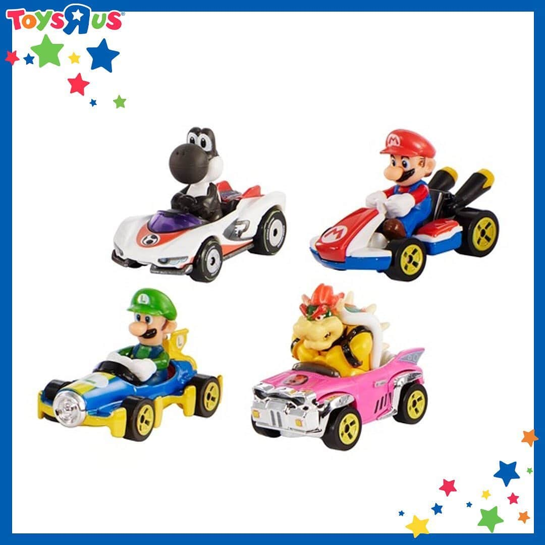 Toys''R''Us｜トイザらス 公式 さんのインスタグラム写真 - (Toys''R''Us｜トイザらス 公式 Instagram)「【4/11（土）発売】  ホットウィール情報😉♪ 『マリオカート 4パック』発売‼️ 🏎️💨 💨 ※一部店舗での取り扱いなし」4月10日 19時46分 - toysrus_jp