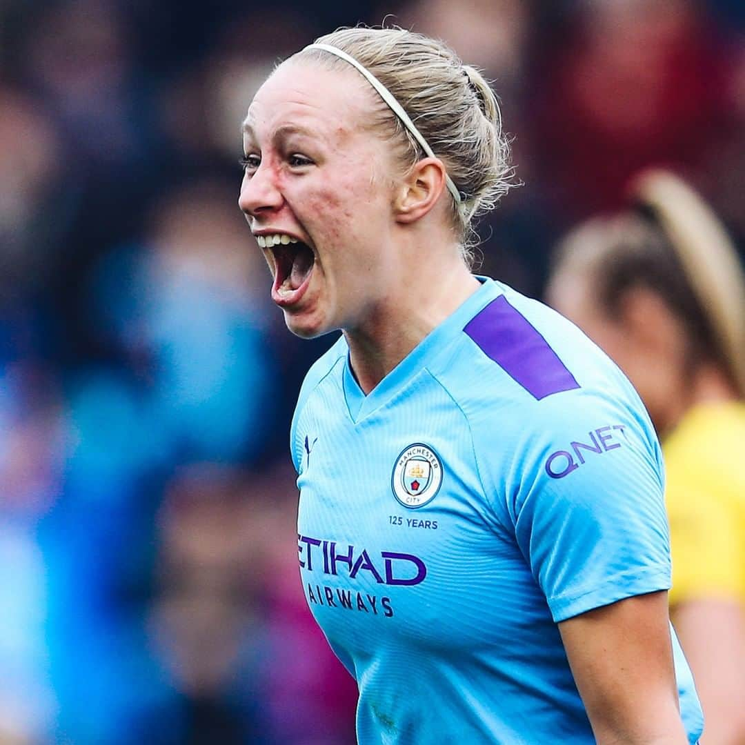 マンチェスター・シティFCさんのインスタグラム写真 - (マンチェスター・シティFCInstagram)「BIRTHDAY VIBES! 🙌 @pauline.bremer9 🎉⁣ ⁣ ⁣ ⁣ #mancity」4月10日 20時00分 - mancity