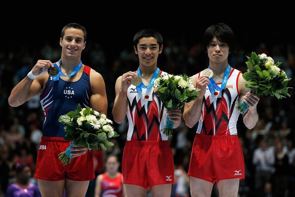 ジェイコブ・ダルトンのインスタグラム：「#FlashbackFriday 2013 World Championships on the podium with some legends! This was one of the coolest trips being in Belgium! Gotta go back one day it was amazing!」