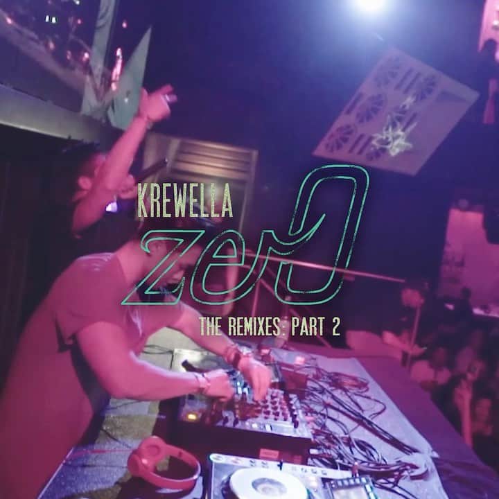 クルーウェラのインスタグラム：「What's ur fav zer0 remix!!?? zer0 The Remixes: Part 2 is officially here, featuring the amazing @princefox @toneshifterz @beauzworld @_shivamusic @futuristicpolarbears ✨🖤🎶」