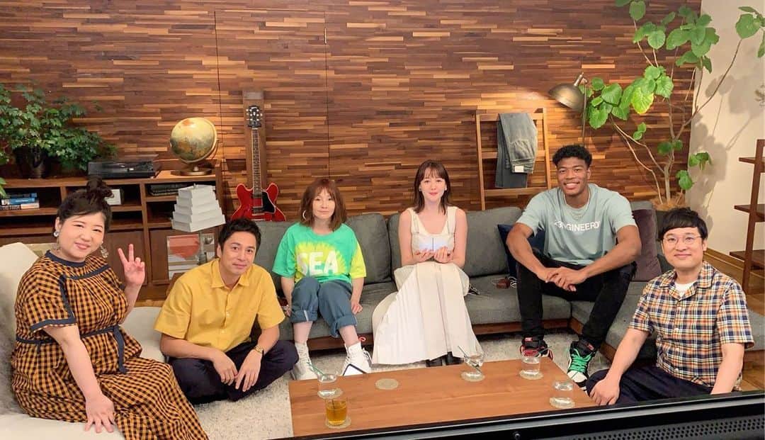 八村塁のインスタグラム：「遂に実現しました... やっぱテラハ最高です。みなさん、僕近々でるかもしれないので楽しみにしててください！笑」