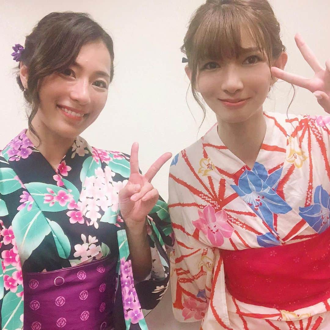 中谷あすみさんのインスタグラム写真 (中谷あすみInstagram)「急遽浴衣レンタルして神宮外苑花火へ🎆 綺麗だった♡ 今年初花火大会