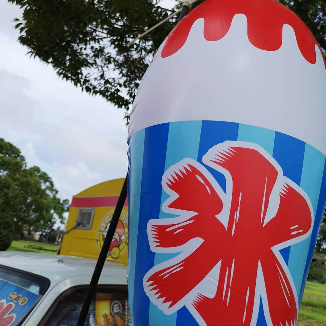 のインスタグラム：「夏はやっぱりかき氷🍧 私は決まって「ハワイアンブルー🍧」 #かき氷 #夏休み #暑い #宮崎」