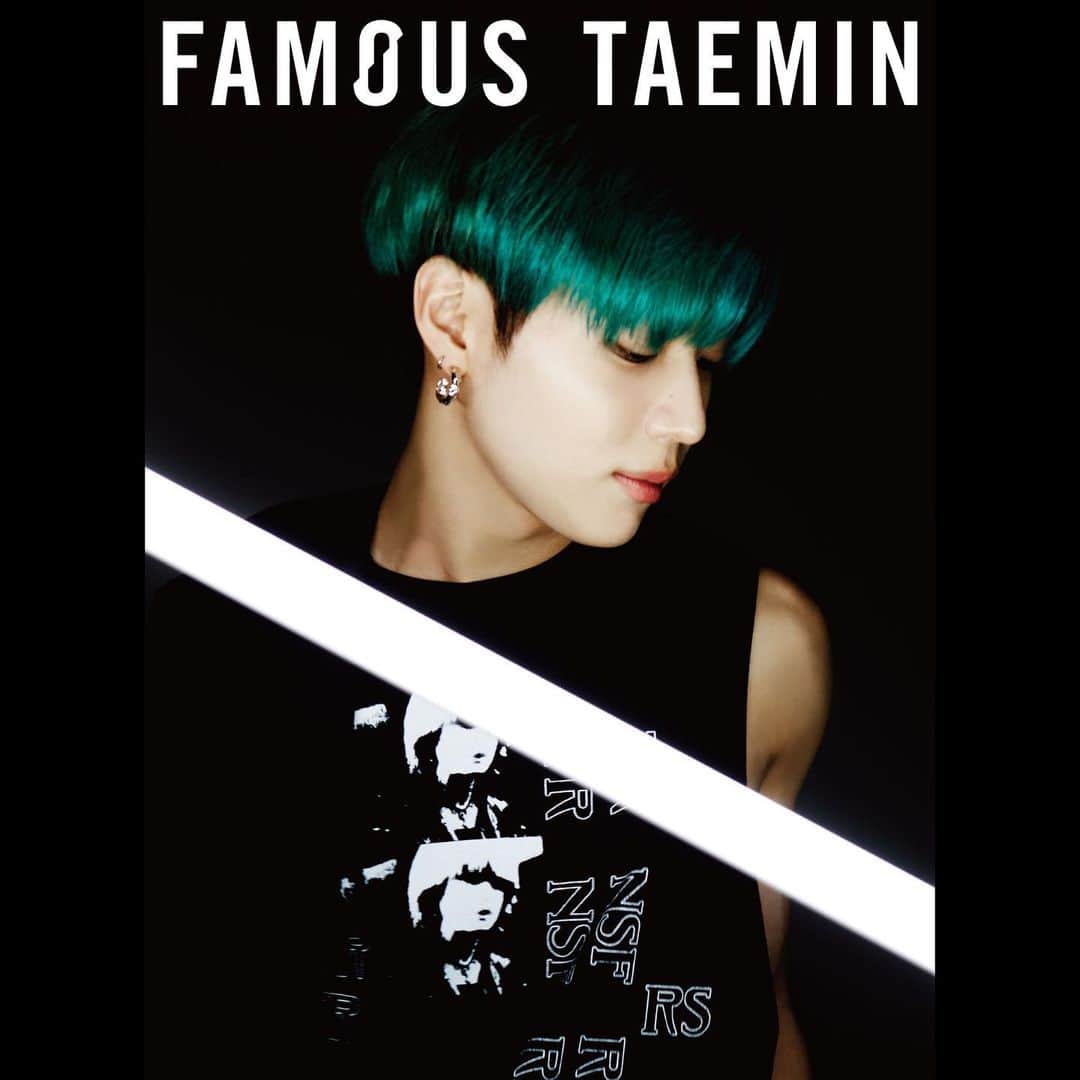 SHINeeのインスタグラム：「. 8/28(水)発売 TAEMIN 3rd Mini Album「FAMOUS」初回生産限定盤A＜Photo Edition＞のPHOTO BOOKの一部を公開！ 商品詳細はプロフィール掲載のテミンオフィシャルHPをチェックしてください♪ #TAEMIN #テミン #FAMOUS」