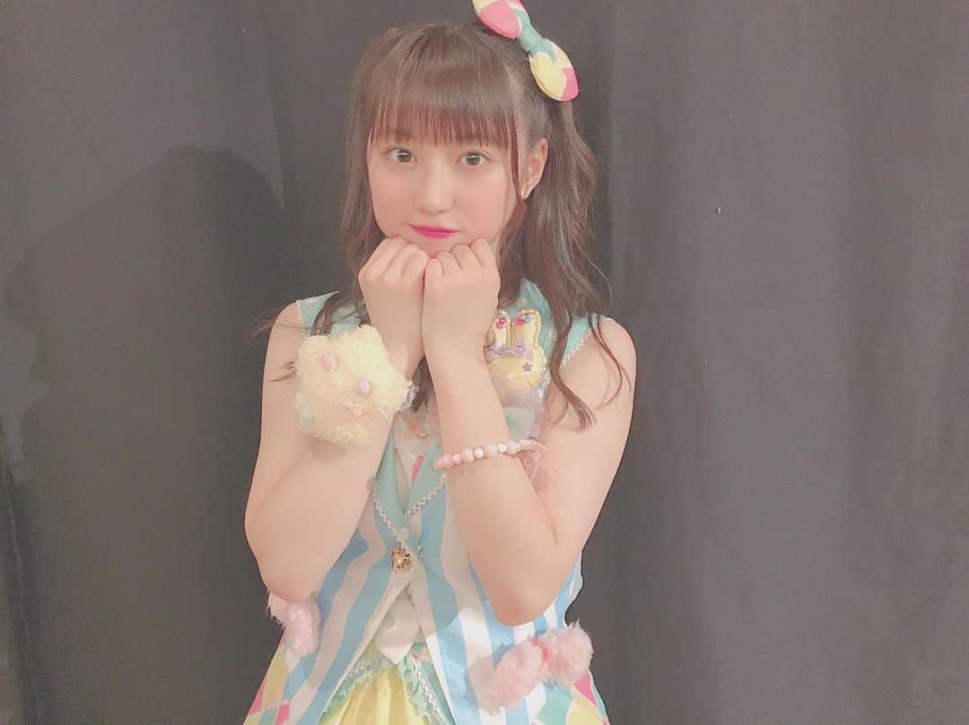 山田杏華さんのインスタグラム写真 - (山田杏華Instagram)「﻿ 夜公演はわがままコレクションをしました🎀﻿ ﻿ 最後の写真ゆきちゃんにシナモンに似てるって言われた笑」8月10日 15時13分 - kyoka_1103
