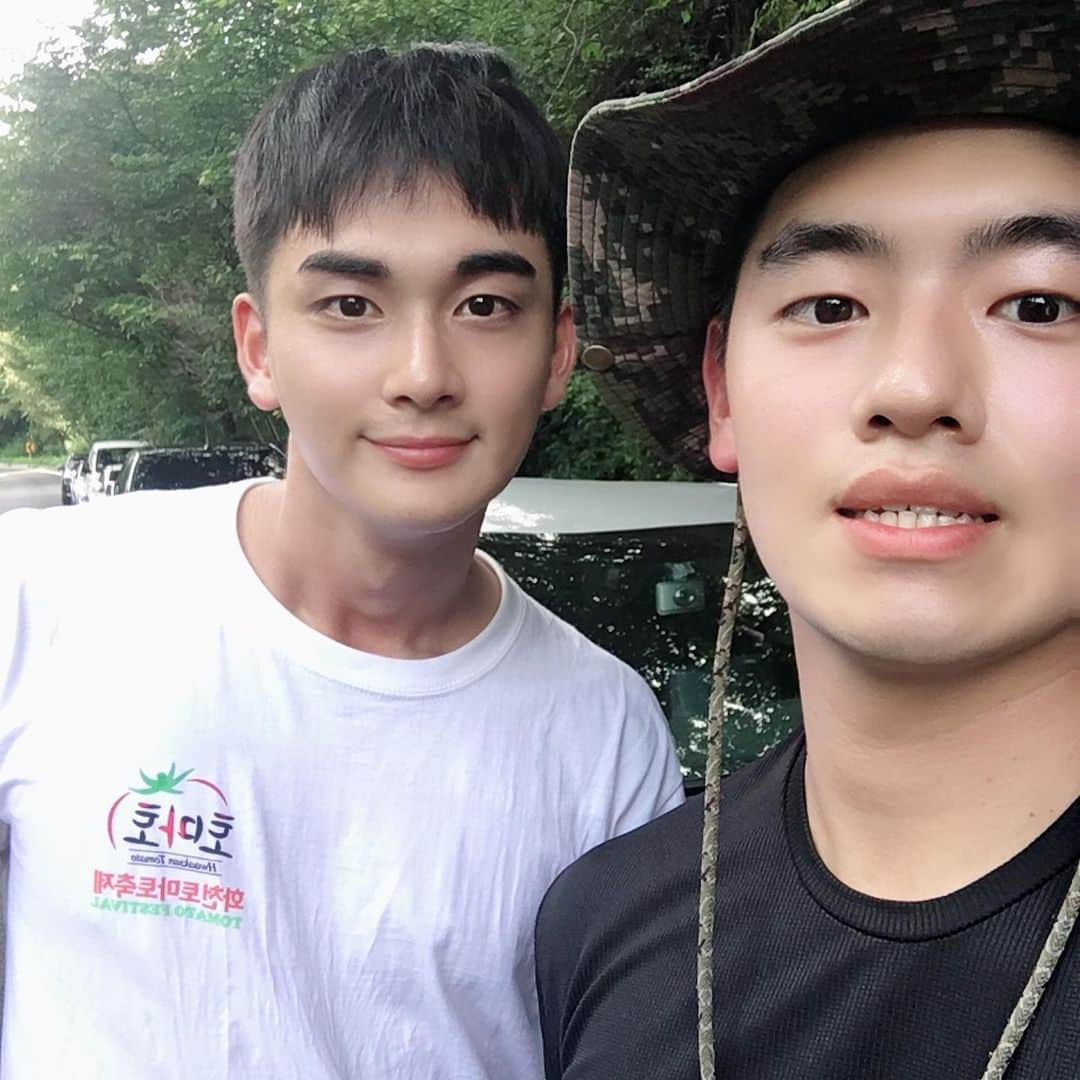のインスタグラム：「계곡이다 ❤️」