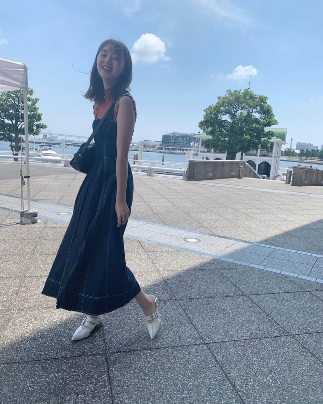 江野沢愛美さんのインスタグラム写真 - (江野沢愛美Instagram)「本日のわたしの私服です👐🏻 #casafline #lagunamoon #ootd #私服 #まなみふく」8月10日 16時09分 - enosawa_manami