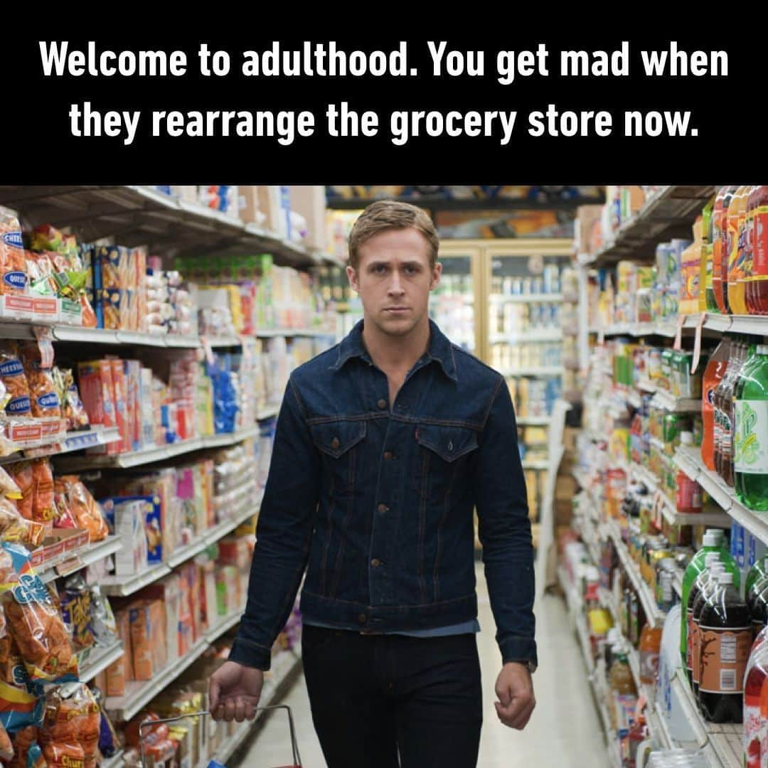 9GAGさんのインスタグラム写真 - (9GAGInstagram)「Exploring the grocery store? Ain't nobody got time for that.⠀ #9gag #adulthood」8月10日 16時22分 - 9gag