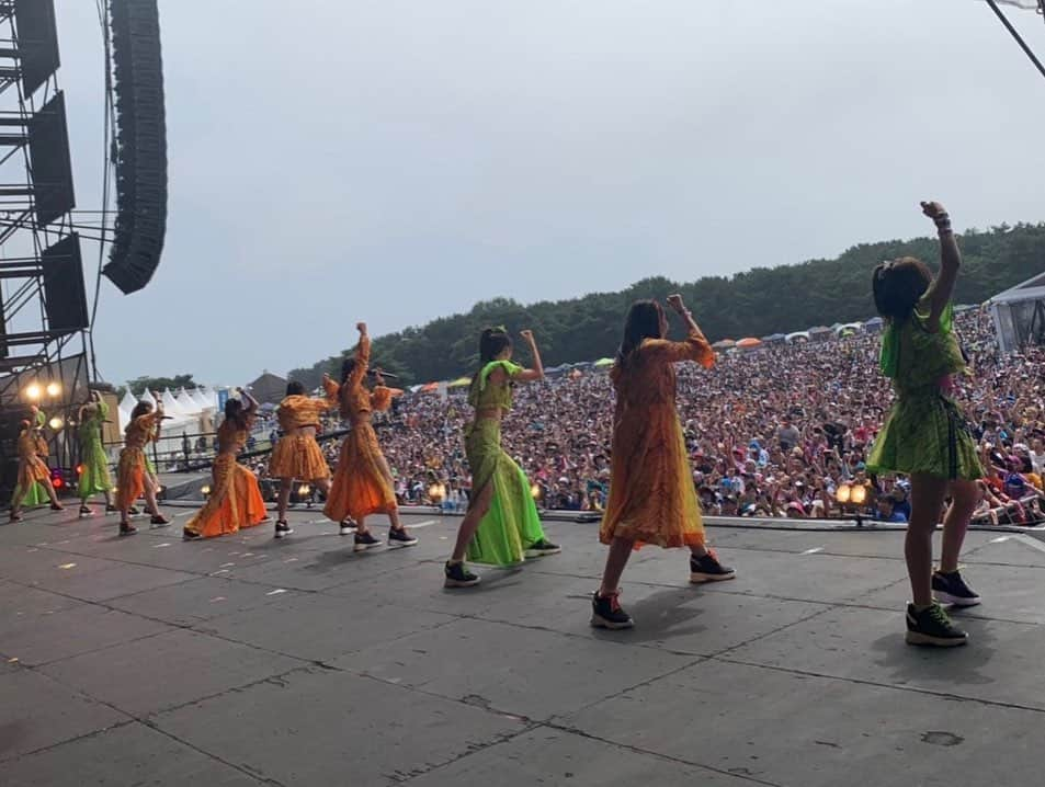 牧野真莉愛さんのインスタグラム写真 - (牧野真莉愛Instagram)「♡ ♡ ❤ROCK IN JAPAN FESTIVAL 2019❤ 8.10 SAT ・ モーニング娘｡'19出演させていただきました✨ とってもありがとうございました︎💕︎ ♡ ♡  #RIJF2019 #モーニング娘19 #morningmusume19」8月10日 21時56分 - maria_makino.official