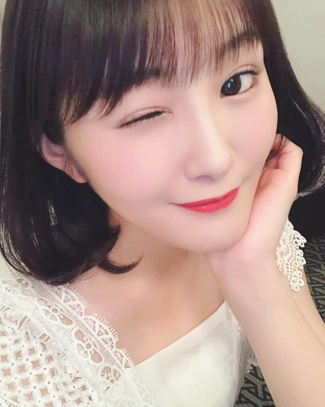 川上礼奈さんのインスタグラム写真 - (川上礼奈Instagram)「. ボブれなぴょん復活🤤💕 またすぐロングになりそうな予感してるけど、、、🤣笑」8月10日 16時37分 - kawakami_rena