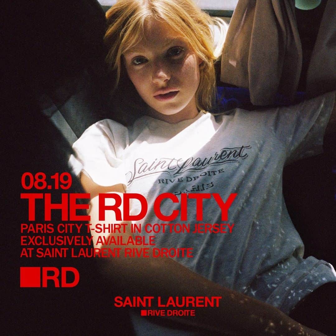サンローランさんのインスタグラム写真 - (サンローランInstagram)「THE RD CITY.  Exclusively available at  SAINT LAURENT RIVE DROITE. #SaintLaurentRiveDroite #RD #YSL @anthonyvaccarello」8月10日 17時00分 - ysl