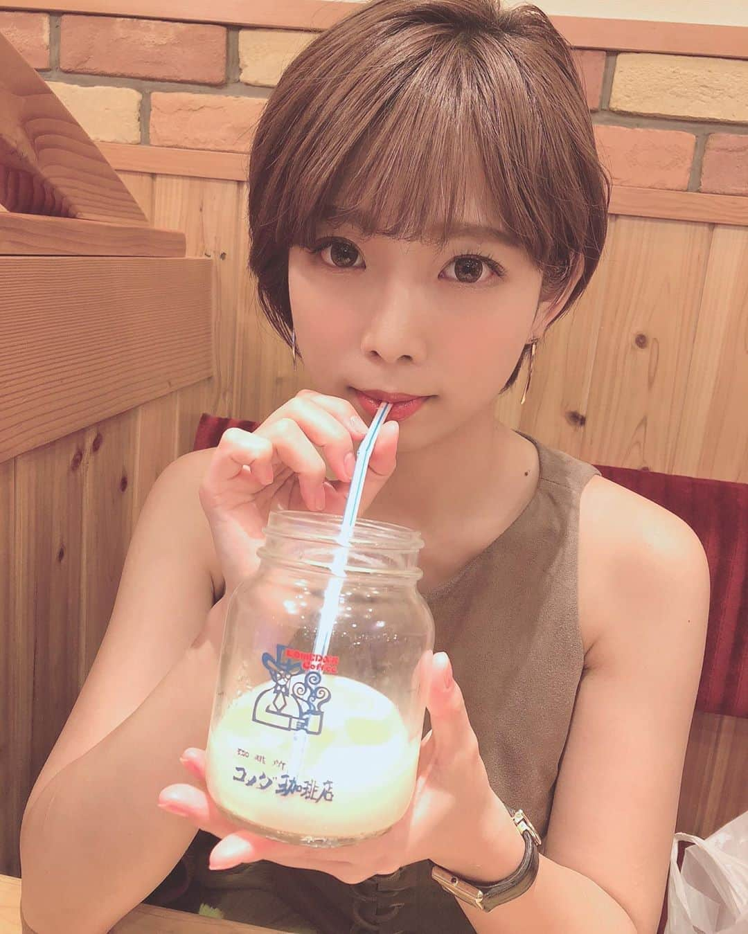 紗倉まなさんのインスタグラム写真 - (紗倉まなInstagram)「この甘さで今日を乗り切ろうとしています。(おとフラ活動日)」8月10日 17時02分 - sakuramanateee