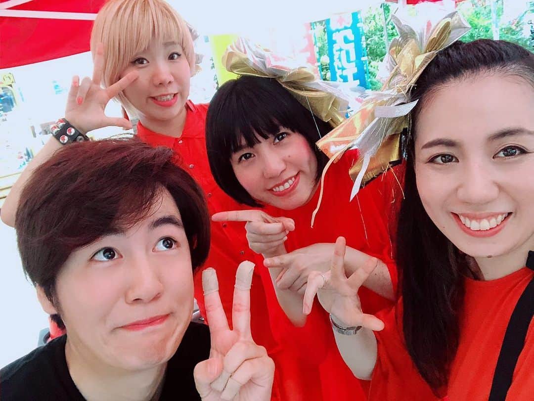 葛西一茂のインスタグラム：「本日「Dia-gai-mond Head Festival」にてTHE PARTYSのライブをしてきました！ 楽しい一日をありがとうございました😊」