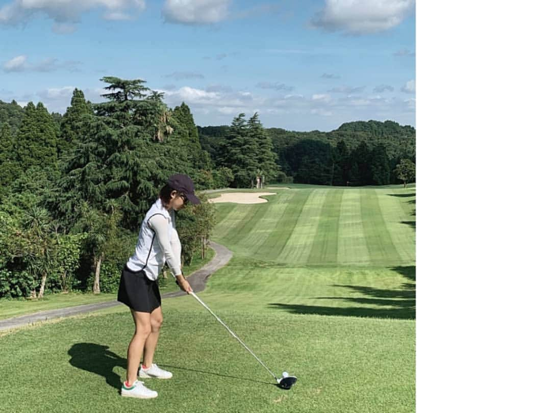 保坂玲奈さんのインスタグラム写真 - (保坂玲奈Instagram)「⛳ . 仲良しのみんなでラウンド！ . トーヨーカントリークラブは 初めて来たんだけど 南国みたいで可愛いし コースも綺麗でご飯も美味しかった♡ . 連休シーズンにみんなでプチ旅行に 来た気分🌴 . この時期のゴルフは 熱中症対策をしっかりとってね🔥 氷嚢と水分は絶対😧 . . . #トーヨーカントリークラブ #ゴルフ #⛳ #golf #ゴルフ女子」8月10日 18時47分 - __renao_0707