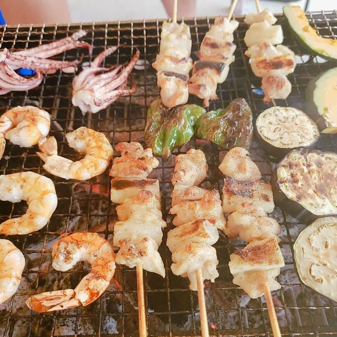 橋本光晟さんのインスタグラム写真 - (橋本光晟Instagram)「good！！ #良き休日  #off  #BBQ #5番勝負 #敗北 #コバルトーレ女川」8月10日 18時52分 - _kosei24