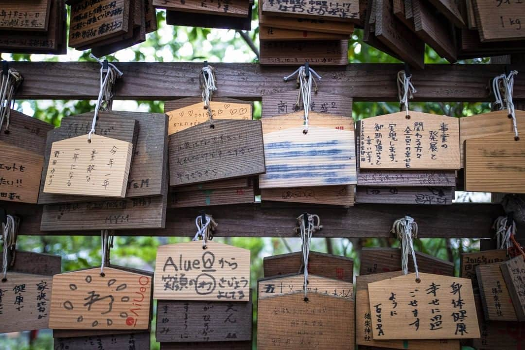 National Geographic Travelさんのインスタグラム写真 - (National Geographic TravelInstagram)「Photo by @michaelclarkphoto | Prayers hang on a post at a local shrine in Tokyo, Japan. There are thousands of ancient shrines all over Japan and within Tokyo there are nearly 1,500 shrines in and around the heart of the city. #japan #tokyo #shrines」8月10日 19時02分 - natgeotravel