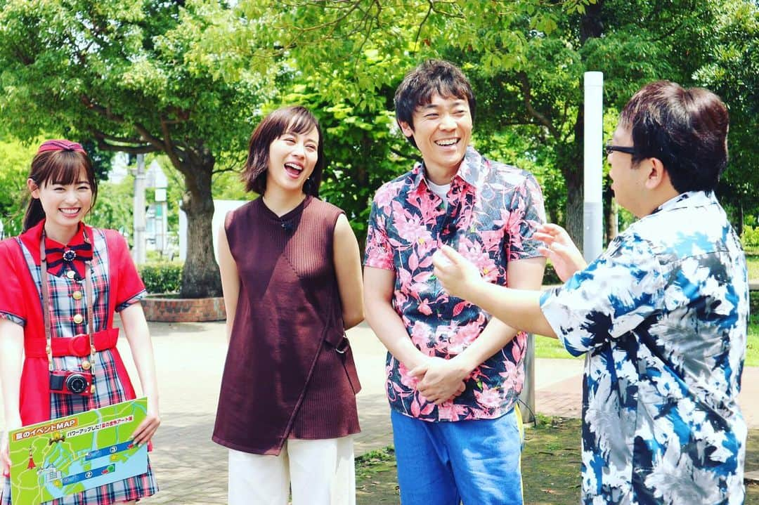 フジテレビ「もしもツアーズ」さんのインスタグラム写真 - (フジテレビ「もしもツアーズ」Instagram)「🌈もしもツアーズ🌈﻿ ﻿ 来週は‼️﻿ ﻿ 涼しくて楽しい‼️東京３大イベントツアー😋🏖👍❤️﻿ ﻿ なんだか爆笑してますね🤣﻿ ﻿ ゲストは﻿ #比嘉愛未 さん﻿ #よしお兄さん #小林よしひさ さん﻿ #ブンバボーン﻿ ﻿ #もしツア #もしもツアーズ﻿ #夏休み #夏 #summer #summervacation﻿ #おでかけ #旅行 #家族旅行 #夏の思い出 #セミ #カブトムシ﻿ ﻿ 以下関東以外での放送日です✏️﻿ 是正チェックしてみて下さい😊﻿ ﻿ 📅8/17（土）18:30〜19:00﻿ 📺AKT(秋田テレビ) ﻿ 📺SAY(さくらんぼテレビ﻿ 📺FTV(福島テレビ)﻿ 📺BBT(富山テレビ放送)﻿ 📺TSK(山陰中央テレビ)﻿ 📺EBC(テレビ愛媛) ﻿ ﻿ 📅8/24（土）13:30〜14:00﻿ 📺SUT(テレビ静岡)﻿ ﻿ 📅8/25（日）14:25〜14:55﻿ 📺OX(仙台放送)﻿ ﻿ 📅8/31（土）11:20〜11:50﻿ 📺KSS(高知さんさんテレビ)﻿ ﻿ 📅9/1（日）05:30〜06:00﻿ 📺THK(東海テレビ放送) ﻿ ﻿ 📅9/1（日）08:25〜09:00﻿ 📺NST(新潟総合テレビ) ﻿ ﻿ 📅9/7（土）16:00〜16:30﻿ 📺NBS(長野放送) ﻿ ﻿ 📅9/7（土）15:57〜16:27﻿ 📺STS(サガテレビ) ﻿ ﻿ 📅9/21（土）14:30〜15:00﻿ 📺YBS(山梨放送)」8月10日 19時03分 - moshitsua_official