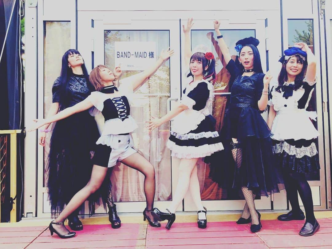 MISAさんのインスタグラム写真 - (MISAInstagram)「ロッキン2019ありがとう！！！！！」8月10日 19時22分 - misa_bandmaid