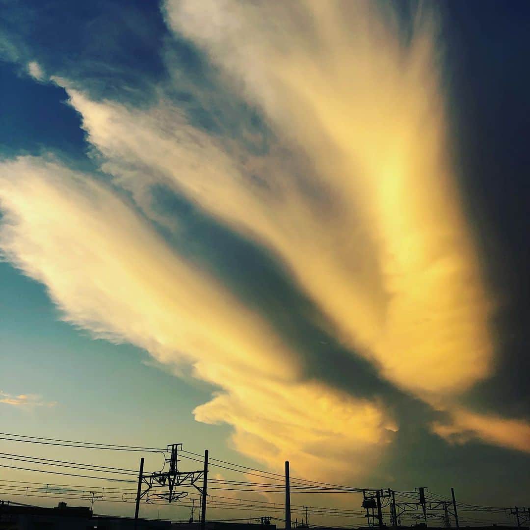 今村涼子さんのインスタグラム写真 - (今村涼子Instagram)「#夏の夕暮れ  #猛暑のあと #今日も1日お疲れ様」8月10日 19時31分 - ryoko.imamu