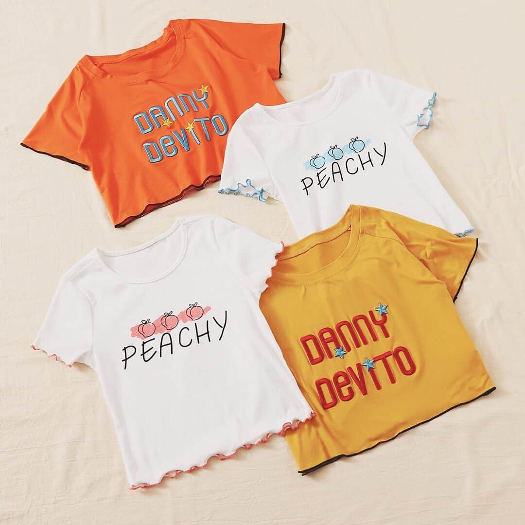 SHEINさんのインスタグラム写真 - (SHEINInstagram)「Layer your fit with these cute tops!🍑🍑 Search '746200,746706,701514,769971' link in bio. #SHEIN #SHEINOOTD #SHEINstyle #OOTD #SHEINss2019 #tee #letter #embroidery #peachy」8月10日 19時39分 - sheinofficial
