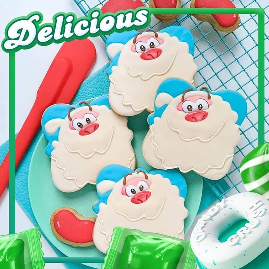 Candy Crushさんのインスタグラム写真 - (Candy CrushInstagram)「Yeti, but Sweeter...😉🍬 If you were a type of Candy, what Candy would you be? Let us know in the comments below! 😋 Cookies created by @sugar.baked」8月10日 20時00分 - candycrushsaga