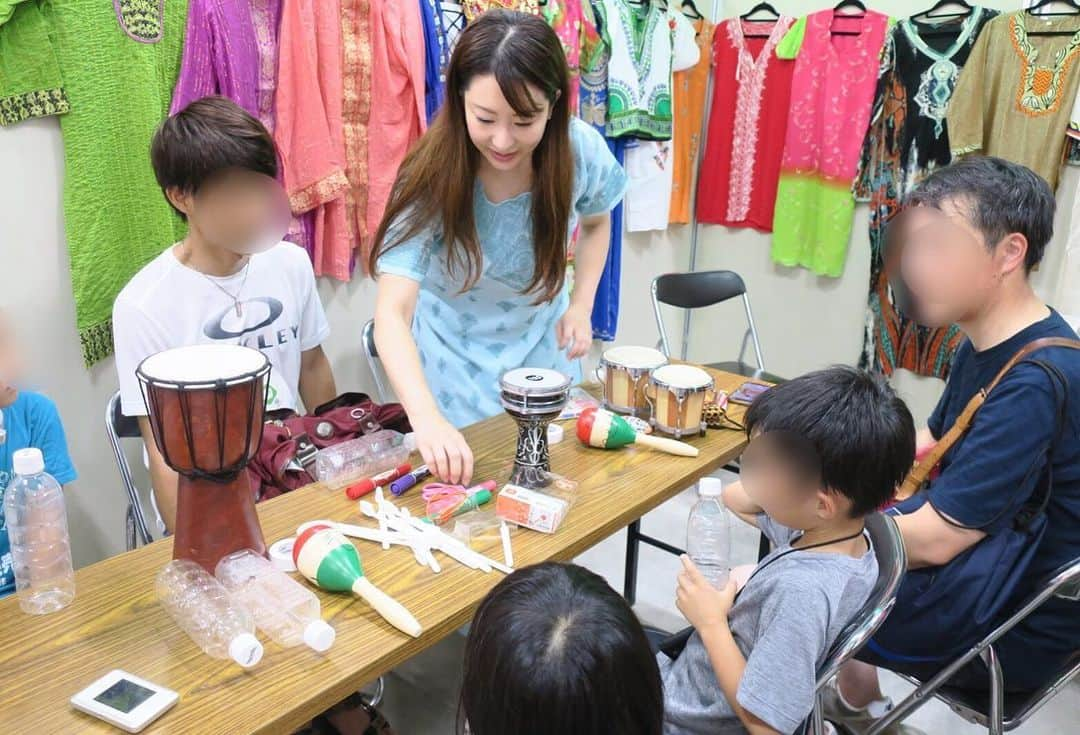 歩りえこさんのインスタグラム写真 - (歩りえこInstagram)「島根県山陰中央テレビにてワークショップを開催しました  #ワークショップ #島根県 #島根 #tsk #エリ8祭り」8月6日 23時12分 - riekoayumi