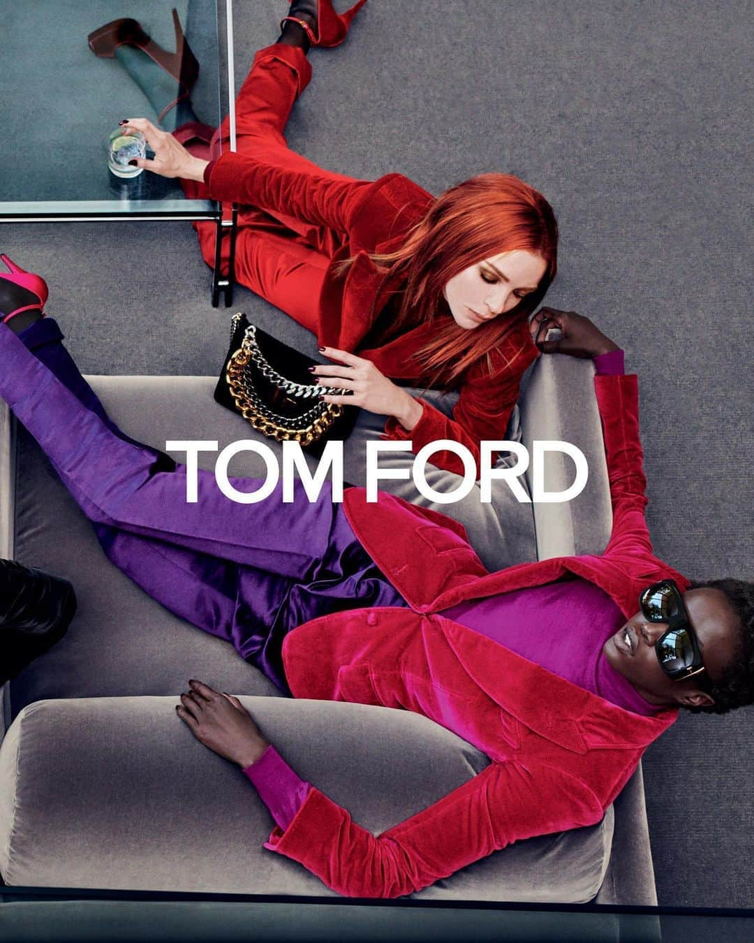 トムフォードさんのインスタグラム写真 - (トムフォードInstagram)「Mariacarla meets Anok. TOM FORD Autumn/Winter 2019 Campaign. @stevenkleinstudio @kstudio_ny @carineroitfeld @iosonomariacarlaboscono @anokyai #TOMFORD」8月6日 23時23分 - tomford