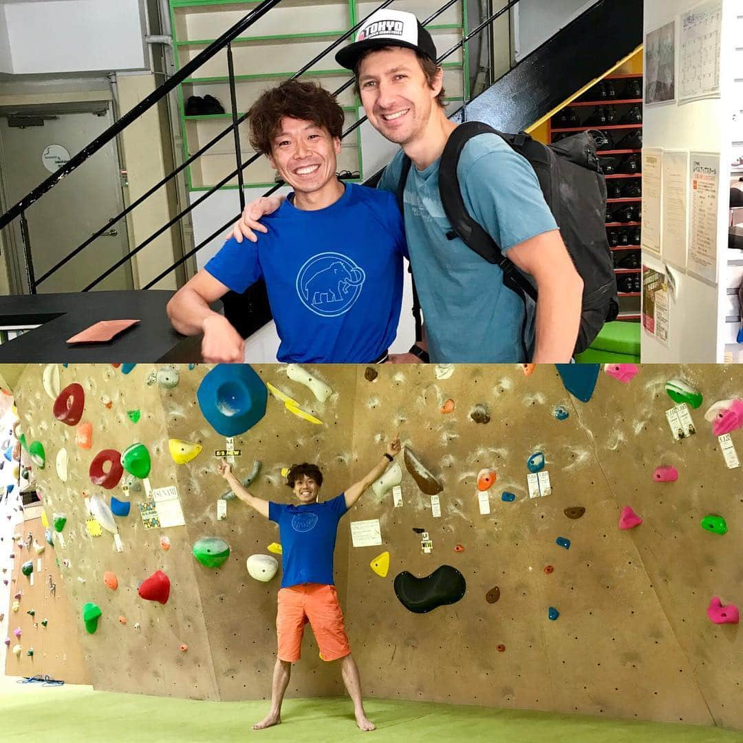 伊東秀和さんのインスタグラム写真 - (伊東秀和Instagram)「Thank you for the best gift before the World Championship 👍 @flomurnig set 14a&14b🌈 @pump2climbing #楽しみ #climbing #世界選手権 #ルートセット #がんばって #開幕 #カウントダウン」8月6日 23時39分 - hide9a2019