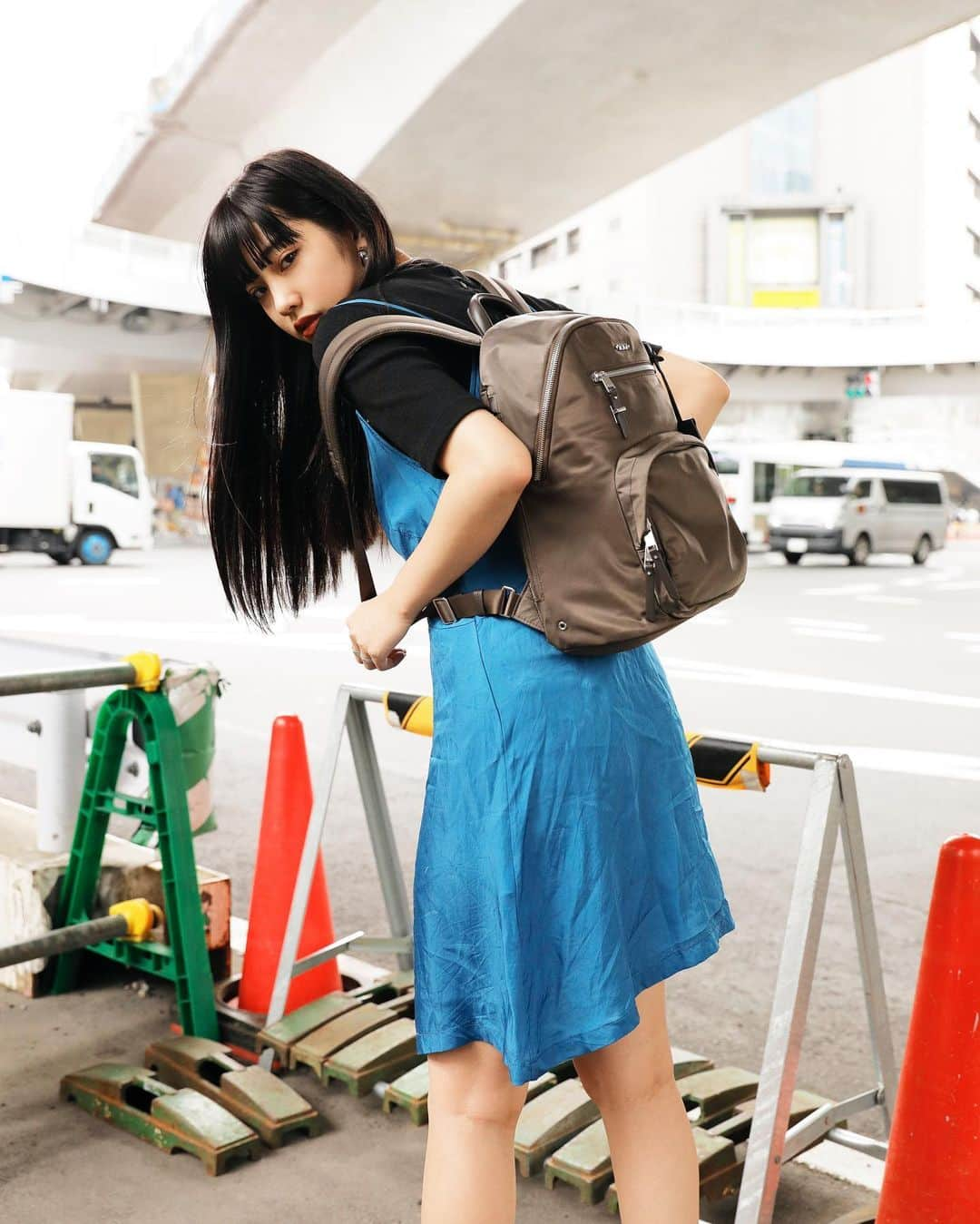 Droptokyoさんのインスタグラム写真 - (DroptokyoInstagram)「TOKYO STREET STYLE Name: @mayu_kitazawa  Bag: @tumitravel  #tumi#perfectingthejourney #pr#street#streetscenestyle#droptokyo#tokyo#japan#streetfashion#streetwear#streetculture#fashion#shibuya#ファッション Photography: @dai.yamashiro」8月7日 0時18分 - drop_tokyo